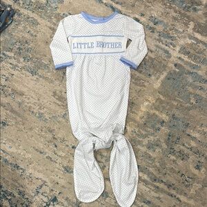 Little Brother Newborn Gown
